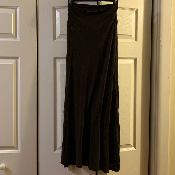 Brown Boho Maxi Skirt - Picture 1 of 4